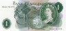  Бона. Великобритания 1 фунт 1970 год. Елизавета II. (Пресс) 