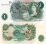  Бона. Великобритания 1 фунт 1970 год. Елизавета II. (Пресс) 
