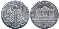 Австрия. 1,5 евро 2013 год. Венская филармония.