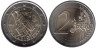  Италия. 2 евро 2014 год. 200 лет со дня создания Карабинеров. 