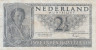 Бона. Нидерланды 2,5 гульдена 1949 год. Королева Юлиана. (F-VF) 
