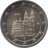  Германия. 2 евро 2021 год. Магдебургский собор, Саксония-Анхальт. (A) 
