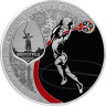  Россия. 3 рубля 2018 год (выпуск 2017). Чемпионат мира по футболу FIFA 2018 в России. Волгоград. 
