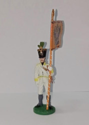 Фигурка. Знаменосец пехотного полка. Австрия, 1812 год.