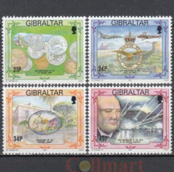 Набор марок. Гибралтар 1993 год. Памятные даты. (4 марки)