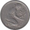  ФРГ. 50 пфеннигов 1949 год. (D) 