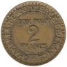  Франция. 2 франка 1922 год. 