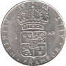  Швеция. 1 крона 1963 год. Король Густав VI Адольф. 