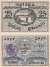  Бона. Германия. Оберхоф 25 пфеннигов 1919 год. Нотгельд. (XF) 