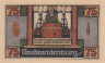  Бона. Германия. Нойбранденбург 75 пфеннигов 1921 год (вариант 1). Нотгельд. (XF) 