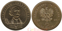 Польша. 2 злотых 2003 год. Станислав I Лещинский (1704-1709; 1733-1736).
