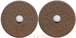 Нидерландская Индия. 1 цент 1936 год.