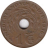  Нидерландская Индия. 1 цент 1936 год. 