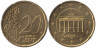  Германия. 20 евроцентов 2003 год. Бранденбургские ворота. (G) 