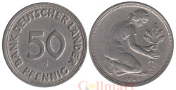ФРГ. 50 пфеннигов 1949 год. (J)