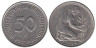  ФРГ. 50 пфеннигов 1990 год. (D) 