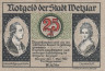  Бона. Германия. Вецлар 25 пфеннигов 1920 год. Нотгельд. (VF) 