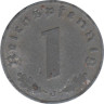  Германия - Третий рейх. 1 рейхспфенниг 1942 год. (J) 