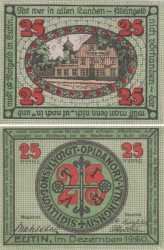 Бона. Германия. Ойтин 25 пфеннигов 1920 год. Нотгельд. (XF)