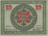  Бона. Германия. Ойтин 25 пфеннигов 1920 год. Нотгельд. (XF) 