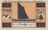  Бона. Германия. Лилиенталь 50 пфеннигов 1921 год. Вар. 1, литера А. Нотгельд. (XF) 