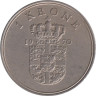  Дания. 1 крона 1970 год. Король Фредерик IX. 