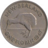  Новая Зеландия. 1 флорин 1947 год. Птица Киви. 