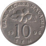  Малайзия. 10 сенов 1996 год. Манкала. 