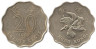  Гонконг. 20 центов 1997 год. Баугиния. 
