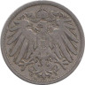  Германская империя. 10 пфеннигов 1903 год. (A) 