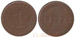 Веймарская республика. 1 рентенпфенниг 1923 год. (G)