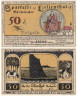  Бона. Германия. Лилиенталь 50 пфеннигов 1921 год. Вар. 2, литера G. Нотгельд. (VF) 