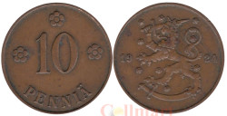 Финляндия. 10 пенни 1924 год.