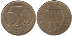 Австрия. 50 грошей 1966 год.