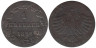  Франкфурт. 1 крейцер 1855 год. 
