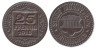 Германия. Мюнстер. 25 пфеннигов 1918 год. Нотгельд. 