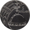  Соломоновы острова. 1 доллар 2002 год. Держава. 