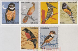 Набор марок. Парагвай. Птицы (1983). 6 марок.