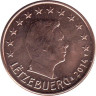  Люксембург. 5 евроцентов 2014 год. 
