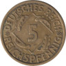  Веймарская республика. 5 рейхспфеннигов 1935 год. (J) 