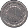  Польша. 1 злотый 1992 год. 