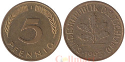 ФРГ. 5 пфеннигов 1993 год. (J)