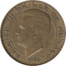  Монако. 50 франков 1950 год. Всадник. 