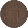  Норвегия. 2 эре 1928 год. 