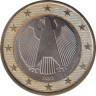  Германия. 1 евро 2003 год. Федеральный орёл. (F) 