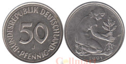ФРГ. 50 пфеннигов 1991 год. (J)