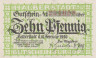  Бона. Германия. Хальберштадт 10 пфеннигов 1920 год. Нотгельд. (VF) 