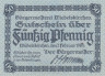  Бона. Германия. Вибельскирхен 50 пфеннигов 1920 год. Нотгельд. (XF) 