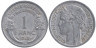  Франция. 1 франк 1948 год. Тип Морлон. Марианна. (без отметки монетного двора) 
