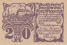  Бона. Австрия. Региональные выпуски - Верхняя Австрия 20 геллеров 1921 год. Нотгельд. (VF) 